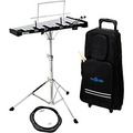 Majestic Bell and Practice Pad Kit With Rolling Cart
