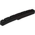 Graph Tech Black TUSQ Slotted Lefty Nut Flat Or Curved Bottom 6-String