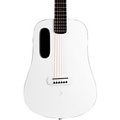 LAVA MUSIC Blue Lava Original Acoustic-Electric Guitar With FreeBoost & Airflow Bag Walnut Frost White