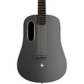 LAVA MUSIC Blue Lava Touch Acoustic-Electric Guitar With Airflow Bag Midnight Black