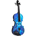 Rozannas Violins Blue Lightning Series Violin Outfit 4/4
