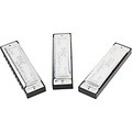 Fender Blues Deluxe Harmonicas (3-Pack with Case, Keys of C, G and A)