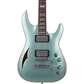 Schecter Guitar Research C-1 EA Classic Semi-Hollow Electric Guitar Satin Antique Pelham Blue