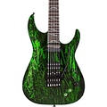 Schecter Guitar Research C-1 FR-S Silver Mountain 6-String Electric Guitar Toxic Venom