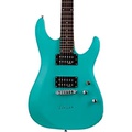 Schecter Guitar Research C-6 Deluxe Electric Guitar Aqua
