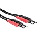 Hosa CPP-202 2-Meter Dual 1/4-1/4 Cable