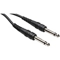 Hosa CPP103BLM 1/4 TS to 1/4 TS Unbalanced interconnect Audio Cable 3 ft.