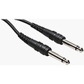 Hosa CPP105BLM Unbalanced 1/4in TS Male to Unbalanced 1/4in TS Male Patch Cable 5 ft.