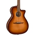 Fender California Newporter Classic Acoustic-Electric Guitar Aged Cognac Burst