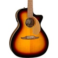 Fender California Newporter Player Acoustic-Electric Guitar Ocean Teal Satin