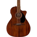 Fender California Newporter Special All-Mahogany Acoustic-Electric Guitar Natural