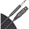 DAddario Classic Series XLR Female to 1/4 Mic Cable 25 ft.