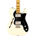 Squier Classic Vibe 70s Telecaster Thinline Limited-Edition Electric Guitar Olympic White