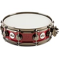 DW Collectors Exotic Purpleheart With Heart Graphic Snare Drum, Black Nickel Hardware 14 x 4 in.