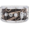 DW Collectors SSC Maple Finish Ply Snare Drum 14 x 6.5 in. Smoke Glass Contrail Finish Ply