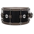 DW Collectors SSC Maple Finish Ply Snare Drum with Black Nickel Hardware 14 x 6.5 in. Gloss Black