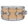 DW Collectors SSC Maple Satin Oil Snare Drum with Chrome Hardware 14 x 6.5 in. Natural