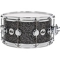 DW Collectors Series FinishPly Snare Drum Black Galaxy with Chrome Hardware 14x5.5