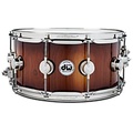 DW Collectors Series Pure Almond Snare Drum With Nickel Hardware, Toasted Almond Burst 14 x 6 in.
