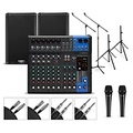 Yamaha Complete PA Package With MG12XUK Mixer and QSC K.2 Speakers 12 Mains