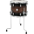 PDP by DW PDP Concept Exotic Series Floor Tom Walnut to Charcoal Burst 14 x 12 in.