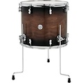 PDP by DW Concept Exotic Series Floor Tom Walnut to Charcoal Burst 14 x 12 in.
