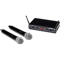 Samson Concert 288 Dual-Channel Wireless Handheld System With 2 Q6 Handheld Microphones (CB288 x 2/CR288) Band H