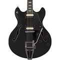 Schecter Guitar Research Corsair Semi-Hollow Electric Guitar Gloss Black