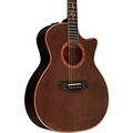 Taylor Custom Lutz Spruce-Black Limba Grand Auditorium Acoustic-Electric Guitar Charcoal Black