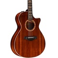 Taylor Custom Redwood-Figured Hawaiian Koa Grand Concert Acoustic-Electric Guitar Shaded Edge Burst