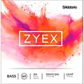 DAddario DZ610 Zyex 3/4 Bass String Set Light