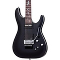 Schecter Guitar Research Damien Platinum 6 With Floyd Rose and Sustainiac Electric Guitar Satin Black
