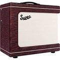 Supro Delegate Custom 1x12 25W Tube Combo Amp Burgundy Scandia