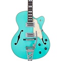 DAngelico Deluxe Series 175 With TV Jones Humbuckers Limited-Edition Hollowbody Electric Guitar Matte Surf Green