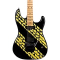 Godin Derry Grehan Signature Tread Graphics Electric Guitar Black