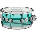 DW Design Series Acrylic Snare Drum 14 x 6.5 in. Sea Glass