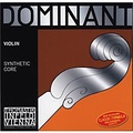 Thomastik Dominant 4/4 Size Stark (Heavy) Violin Strings 4/4 Set, Wound E String, Loop End
