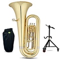 Eastman EBB231 Student Series 3-Valve 3/4 BBb Tuba with Tuba Essentials Stand Pack
