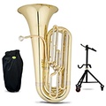 Eastman EBB234 Student Series 3-Valve 3/4 BBb Tuba with Tuba Essentials Stand Pack