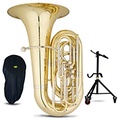 Eastman EBB534 Professional Series 4-Valve 4/4 BBb Tuba with Tuba Essentials Stand Pack