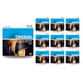 DAddario EJ11 80/20 Bronze Light Acoustic Guitar Strings 10 Pack