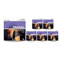 DAddario EJ13 80/20 Bronze Custom Light Acoustic Guitar Strings - 6 Pack