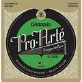 DAddario EJ25B Pro-Arte Composites Flamenco Guitar Strings - Black Nylon