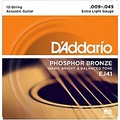 DAddario EJ41 12-String Phosphor Bronze Extra Light Acoustic Guitar Strings