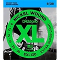 DAddario EXL130 Nickel Extra Super Light Electric Guitar Strings