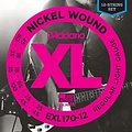 DAddario EXL170-12 XL Light Long Scale 12-String Nickel Electric Bass Strings