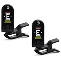 DAddario Equinox Rechargeable Clip-On Tuner 2-Pack