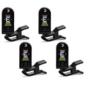 DAddario Equinox Rechargeable Clip-On Tuner 4-Pack