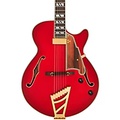 DAngelico Excell SS Soho Hollowbody Electric Guitar With Stairstep Tailpiece Dark Cherry Burst