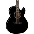 Dean Exhibition 12-String Thin body Acoustic-Electric Guitar Classic Black